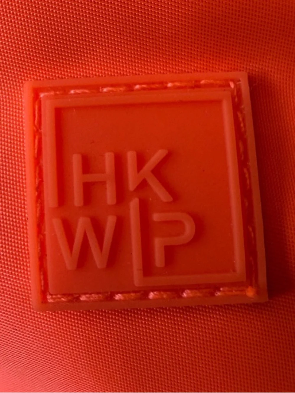 “NWT” IHKWIP Packable XL Cosmetic Travel Case.  Neon Orange